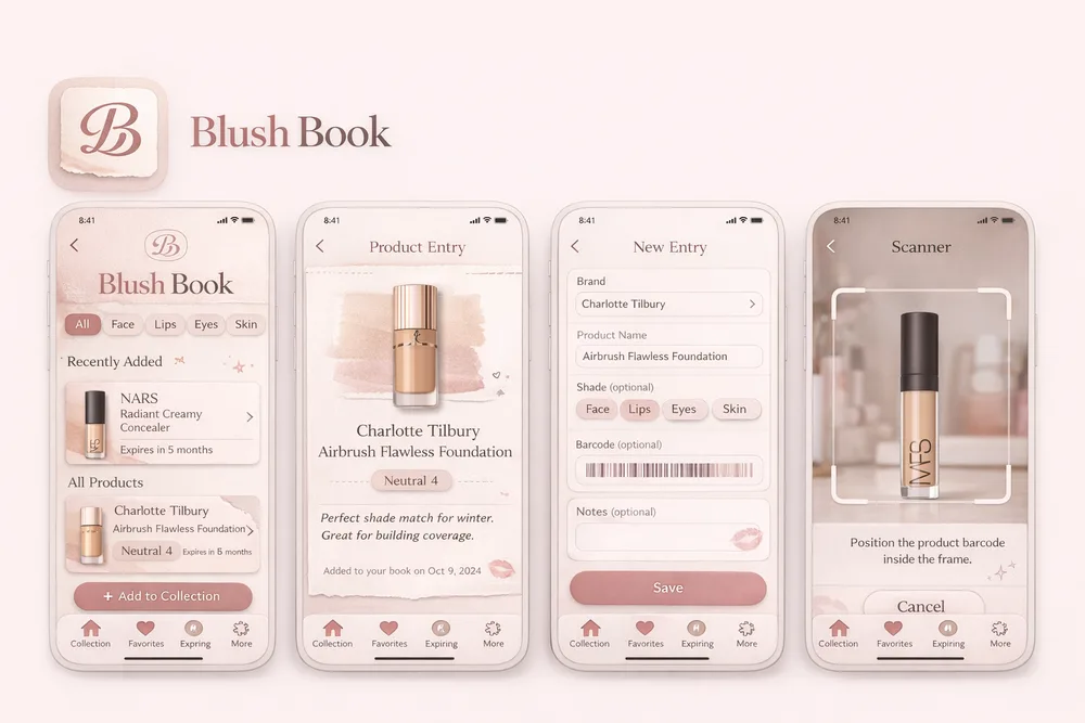 Shorts pipeline Blush Book board preview